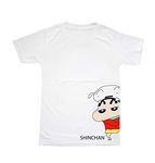 Printed t Shirt for Boys/Kids Half Sleeve Round Neck supirior quality56-RTY56 White