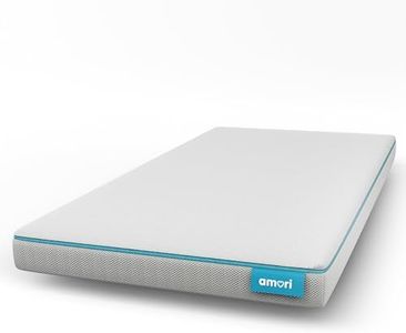 AMORI Confort | Colchón Cuna Bebé 120x60 DESENFUNDABLE | Antiasfixia | Doble Cara Invierno - Verano | Transpirable e Hipoalergénico | Funda Lavable | Certificado Oeko-Tex