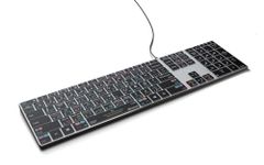 KB Covers Dorico Backlit Pro Aluminum Keyboard - Windows - US | Music Composition & Notation | Music Scoring Shortcuts | Keyboard for Musicians & arrangers