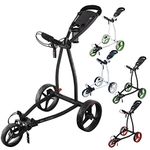 Big Max Blade IP Golf Trolley, Color- Black