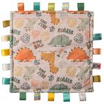 Taggies 41522 Original Blanket, Comfy Dinosaur, 12 x 12-Inches