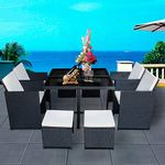 Black Patio Set