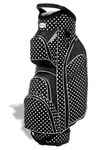 Womens Golf Bag - Taboo Fashions Lightweight Ladies Cart Bag, 14-Way, 7 Zippered Pockets, Rain Hood, Insulated Beverage Compartment (City Lights)