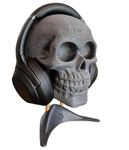 Enhanc3d Designs Skull Shaped Headset Stand – Headset Stand – Gaming Headset Support – Gaming Headset Rest – Gaming Accessories – Made in Europe