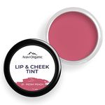 Aravi Organic Lip and Cheek Tint - With Goodness of Vitamin E & Candelila Wax - Nourishes & Hydrates Dry Chapped Lips, Blush & Eyeshadow Fo All Skin Types - 8 gm