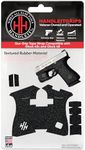 Handleitgrips Handgun Grip Tape Compatible with Glock 43x and Glock 48 - Black Textured Rubber Pistol Grip Tape, Easy Installation, Gun Parts & Accessories, Veteran Owned, Made in The USA