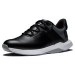 FootJoy Men's Prolite Golf Shoe, Black/Grey/White, 10 Wide, Previous Season Style