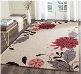 NAZIYA RUGS Hand Woven Modern Shaggy Bed Side Runner with 2Inch Pile Height 12x15 Feet