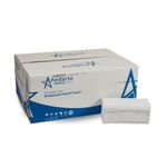 Andarta - 2Ply White V-Fold Embossed Hand Towels - Bulk Box of 4000 (20 Inner Packs of 200 Towels) - Soft, Strong and Highly Absorbent - Controlled Dispensing - Disposable Hand Towels