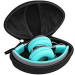 Aproca Hard Travel Storage Case, for AILIHEN C8 / Artix CL750 / ELECDER i39 Wired Headphones Folding Lightweight Headset (Black)