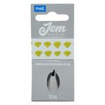 JEM Medium Petal / Ruffle Piping Nozzle no. 104