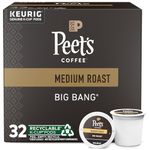 Peet's Coffee, Medium Roast K-Cup Coffee Pods for Keurig Coffee Machines - Big Bang, 32 Count (1 Box of 32 K-Cup Pods)