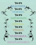 You Are Beautiful You Are Worthy: Motivational & Inspirational Notebook/Journal for Writing: 8"x10" 134 pages + Ruled Pages Planner + Diary + Composition Notebook Volume 23