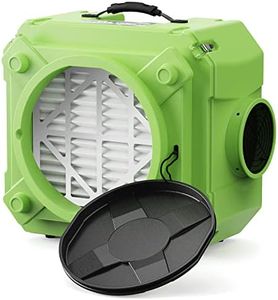 ALORAIR CleanShield HEPA 550 Industrial Commercial Air Scrubber, Heavy Duty Air Cleaner, Air Machine for Water Damage Restoration Interior Decoration, Air Filtration System Air Purifier, Green