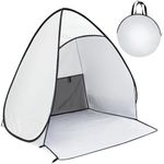 Windyun 1 Piece Portable Paint Tent Spray Paint Tent for Spray Painting Small Paint Tent Foldable Spray Tents with 8 Tent Pegs for Staining DIY Art Craft Project Tool Painting Station Furniture