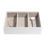 Stackers White Classic Medium Jewellery Box Watch/Accessories Layer