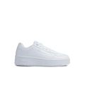 Champion Women's Rebound Platform Low Sneakers, White Ww001, 5 UK