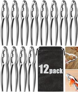 12 Pcs Crab Crackers and Tools Set Heavy Duty Seafood Tools Set Crab Leg Crackers Lobster Nut Crackers Opener Home Kitchen Parties Tools for Crableg and Lobster Lovers Gift