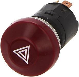 HELLA Interruptor intermitente de aviso - Accionamiento por presión - 12V - Montaje - Halógena - iluminación interruptor: rojo - con bombilla - 6HF 003 916-031