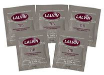 5x Lalvin 71B-1122 Nouveau Style Wine Yeast 5g Homebrew Wine Making 4.5L-23L