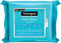 Neutrogena Hydro Boost Facial Wipes Cleanser 25 Wipes