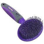 Hertzko Dog Brush - Soft Pin Bristle Pet Brush for Dogs and Cats - Remove Fur, Loose Hair - Comb for Grooming - Dog Brush for Long Haired Dogs and Short Haired Dogs, Cats, Rabbits - Deshedding Tool