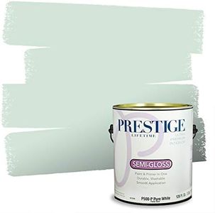 PRESTIGE Interior Paint and Primer in One, Winter Sage, Semi-Gloss, 1 Gallon