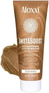 ALOXXI InstaBoost Conditioning Color Mask in Golden Heiress, Deposits Brown Color and Deeply Conditions Hair, 6.8 Fl Oz