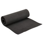 5mm EVA Foam Roll, Black Foam Sheet for Cosplay Armor, Costume, Party Decorations, High Density 100 kg/m3 (14x39 in)