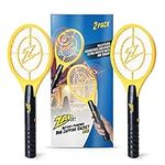 ZAP IT! Mini Bug Zapper Battery Powered (2xAA Included) Bug Zapper Racket, 3,500 Volt, 2 Pack