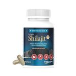 Dr. Klein's Natural Shilajit for Men & Women. 500mg daily dose. 50% Fulvic Acid. Pure Himalayan Shilajit. Ayurvedic Rasayana. Vegan & Gluten Free. Made in Canada. 120 Capsules.