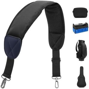 Barudan Golf Bag Strap Replacement Universal Single Shoulder Strap fits for All Brand Golf Bags, Blue