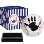 Baby Hand and Footprint Kit -Baby Baseball Handprint Kit with Ink Pad -Ideal Gift for Expecting Parents, Unique Baby Shower Gifts for Newborn Boy Girl