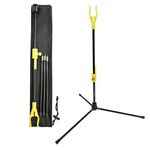 YLS Archery Bow Stand Recurve Bow Compound Bow Stand Rack Holder Legs 18.9" Height