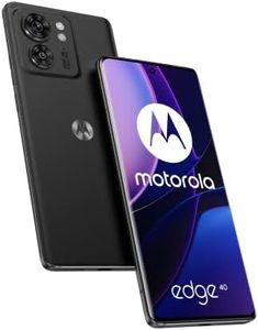 Motorola Edge 40 (Borderless 6.55" pOLED 144 Hz display, 50MP camera, 68W TurboPower charging, Dolby Atmos® audio, Android 13, 8/128 or 8/256GB, MediaTek Dimensity 8020, dual SIM), Black