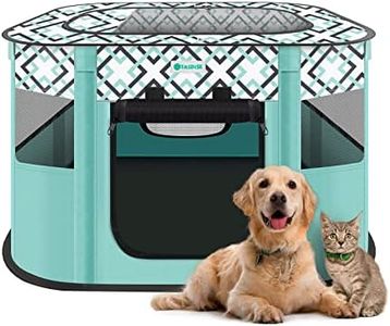 ASDISE Box pieghevole per cani Box portatile per cuccioli Playpen pieghevole per cuccioli di gatto Penna per cani Cassa per animali da compagnia Tenda per cuccioli di cane Penna per gatti Coniglio