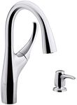 Kohler K-R72511-SD-CP Mazz Kitchen Sink Faucet, Polished Chrome