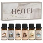 SALUBRITO Luxury Hotel Essential Oil Set for Diffuser, Home, Strong Scented Oil for Soap, Candle Making, Luxury Night, White Tea, Lemon & Thyme, Citrus Bliss, Hotel Lobby, Jasmine & Mint Diffuser Oil