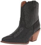 Dingo Women's Rhinestone Cowgirl Fashion Boot, Black, 8.5