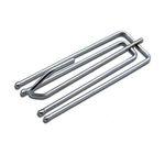 iPEAK 40 Pack Curtain Hooks Metal Pinch Pleat Header Tape Pins Heavy Duty Deep Prong Hook (Silver)