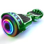 HOVERSTAR hoverboards for a 7-12 year old&teen with Bluetooth Flash Wheel,hoverboard built-in wireless speaker,self balancing scooters with LED Light,UL2272 Safety Certified