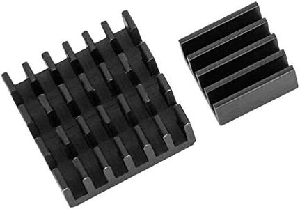 AZDelivery Passive Black Heatsink 2 pcs Cooler Set for Raspberry Pi Models A + B including eBook