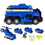 Paw Patrol, Chase S 5-In-1 Ultimate Cruiser With Lights And Sounds, For Kids Aged 3 And Up - Blue