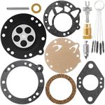 QAZAKY RK-88HL Carburetor Rebuild Kit Compatible with Tillotson RK-113HL RK-114HL 08 09 070 090 Chainsaw TS350 TS360 Cut-Off Saw String Trimmer Blower Chainsaw Homelite WIZ ZIP Poulan Toro Ryobi Ryan