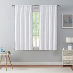 Hopscotch | Meg Collection | Pom Rod Pocket Room Darkening Curtain Panel Pair, 38" x 63", Grey