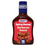 Kraft Spicy Honey Sauce Barbecue Sauce & Dip, 18 oz ℮ 510 g