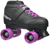 EPIC Skates 2016 Super Nitro 6 Indoor/Outdoor Quad Speed Roller Skates, Purple