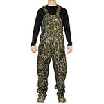 Mossy Oak Men's Standard Cotton Mill 2.0 Hunt Bib Overall, Original Treestand, Medium