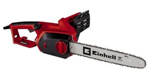 Einhell 2000W Electric Chainsaw - 16 Inch (40cm) Bar and Chain, Metal Gearing, Saw Kickback Protection, Tool-Free Tensioning - GH-EC 2040 Power Saw for Effortless Cutting of Wood, Trees and Branches