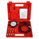 8milelake Engine Oil Pressure Tester Gauge Diagnostic Test Kit 500PSI w/Case